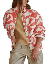 Chaqueta Hongsui Acolchada Estampada Para Mujer Color Óxido Talla Xs - Venta Internacional.