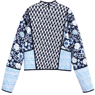 Foto 5 | Foto 5 | Chaqueta Wyeysyt Para Mujer Acolchada Con Estampado Floral Azul Marino - Venta Internacional.