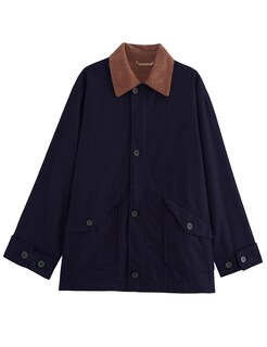 Foto 1 | Foto 1 | Chaqueta Bqdcqb De Lona Con Botones De Granero De Gran Tamaño Para Mujer  Pana - Venta Internacional.