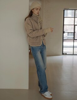Foto 4 | Foto 4 | Chaqueta Faleave Acolchada Para Mujer Ligera Caqui Xl - Venta Internacional.