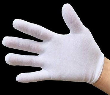 Foto 2 | Foto 2 | Guantes De Trabajo Woiwo De Algodón Suave 6 Pares Para Inspección De Joyas - Venta Internacional.