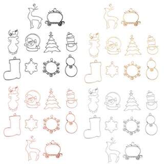 Foto 7 | Foto 7 | Colgantes Navideños Heallily Con Bisel Abierto 40 Unidades - Venta Internacional.