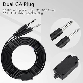Foto 6 | Foto 6 | Cable De Repuesto Para Auriculares De Aviación Para Pilot Dual Ga Plug - Venta Internacional.