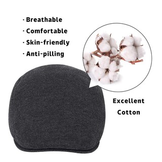 Foto 4 | Foto 4 | Gorra Plana Wetoo Gatsby Newsboy Para Hombre En Algodón - Venta Internacional.