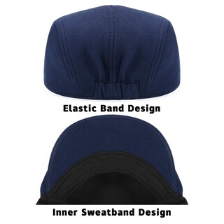 Foto 2 | Foto 2 | Gorra Plana Wetoo Gatsby Newsboy Para Hombre En Algodón - Venta Internacional.