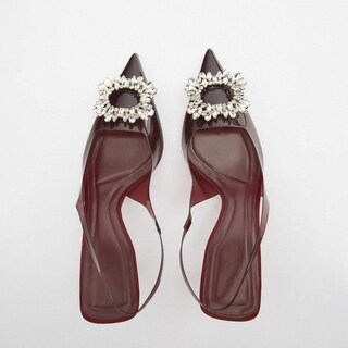 Foto 3 | Foto 3 | Zapatos Keleimusi Transparentes Con Tacón Destalonado Para Mujer Tacones De Gatito - Venta Internacional.