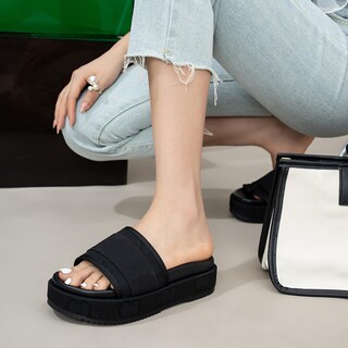 Foto 5 | Foto 5 | Sandalias Rvpzluij Para Mujer  De Lona  Plataforma  Color Rojo  Talla 39 - Venta Internacional.