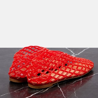 Foto 6 | Foto 6 | Zapatillas De Ballet Vorisvina Red Jelly Mesh Para Mujer - Venta Internacional.