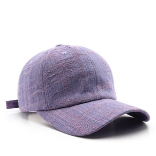 Foto 1 | Foto 1 | Gorra De Béisbol Talajee Vintage A Rayas Sin Construir Violeta - Venta Internacional.