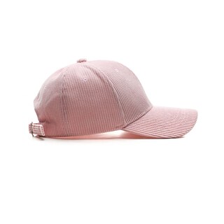 Foto 1 | Foto 1 | Gorra De Béisbol Vptmrp De Pana De Perfil Bajo  Color Rosa Claro Liso - Venta Internacional.