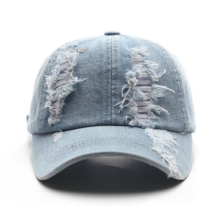 Foto 1 | Foto 1 | Gorra De Béisbol Vptmrp Gorra De Mezclilla Irregular Para Mujer (azul Claro) - Venta Internacional.