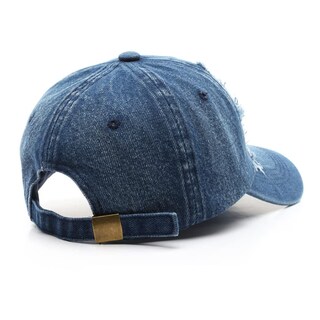 Foto 5 | Foto 5 | Gorra De Béisbol Vptmrp Gorra De Mezclilla Irregular Para Mujer (azul Claro) - Venta Internacional.