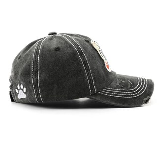 Foto 4 | Foto 4 | Gorra De Béisbol Vptmrp Dog Vibes Only Vintage Unisex Negra - Venta Internacional.