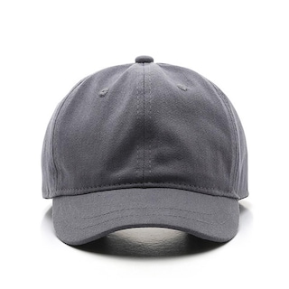Foto 4 | Foto 4 | Gorra De Béisbol Talajee  Ala Corta  Algodón Sin Construir  Gris - Venta Internacional.
