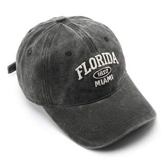 Foto 3 | Foto 3 | Gorra De Béisbol Vptmrp Florida Hat Desgastada Vintage (gris) - Venta Internacional.