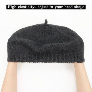 Foto 4 | Foto 4 | Gorro Beret Hat Gllutt De Invierno Con Mezcla De Lana Para Mujer - Venta Internacional.