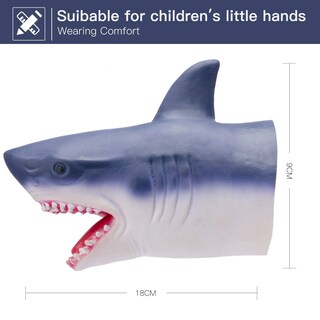 Foto 2 | Foto 2 | Marioneta De Mano Yolococa Shark Realistic Latex Soft Para Niños - Venta Internacional.