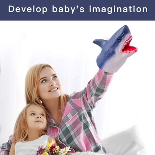 Foto 4 | Foto 4 | Marioneta De Mano Yolococa Shark Realistic Latex Soft Para Niños - Venta Internacional.