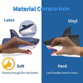 Foto 5 | Foto 5 | Marioneta De Mano Yolococa Shark Realistic Latex Soft Para Niños - Venta Internacional.