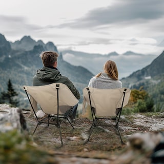 Foto 7 | Foto 7 | Silla De Camping Howjoe Ligera Y Ajustable En Altura Color Caqui - Venta Internacional.