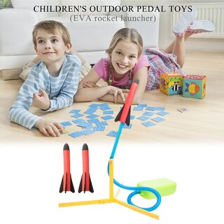 Foto 2 | Foto 2 | Rocket Foot Toy Lanzacohetes Aéreos Cohete Eva Con Bomba - Venta Internacional.