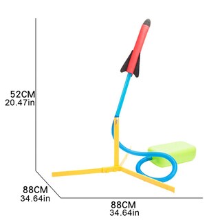 Foto 3 | Foto 3 | Rocket Foot Toy Lanzacohetes Aéreos Cohete Eva Con Bomba - Venta Internacional.