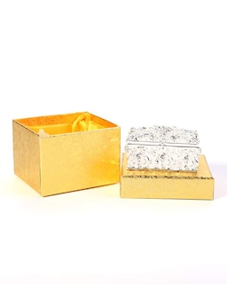 Foto 5 | Foto 5 | Joyero Sevenbees Cuadrado Plateado Con Diamantes De Imitación Para Mujer - Venta Internacional.