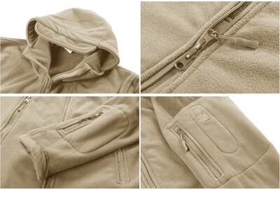 Foto 6 | Foto 6 | Chaqueta Crysully Para Hombre Manga Larga Manga Larga Color Beige - Venta Internacional.