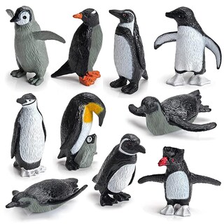 Foto 1 | Foto 1 | Set De Juego Wonwontoys Con Figuras De Pingüinos Árticos 10 Unidades - Venta Internacional.