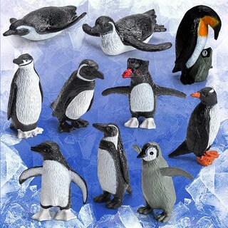 Foto 3 | Foto 3 | Set De Juego Wonwontoys Con Figuras De Pingüinos Árticos 10 Unidades - Venta Internacional.