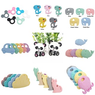 Foto 3 | Foto 3 | Coche De Silicona Teether Chenkai Con Elefante Koala Y Mariposa 10 Unidades - Venta Internacional.