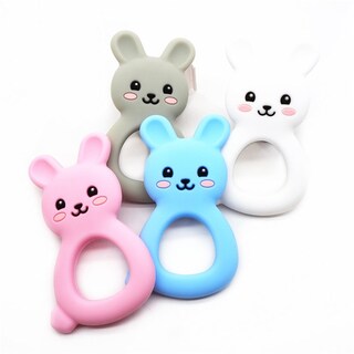 Foto 5 | Foto 5 | Coche De Silicona Teether Chenkai Con Elefante Koala Y Mariposa 10 Unidades - Venta Internacional.