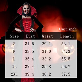 Foto 5 | Foto 5 | Disfraz De Vampiro Gótico Para Halloween Para Mujer Con Accesorios - Venta Internacional.