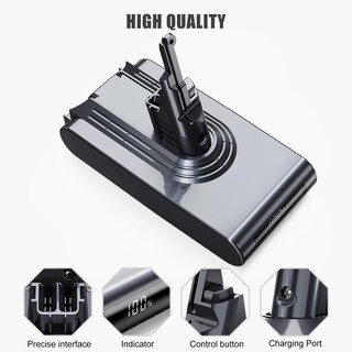 Foto 3 | Foto 3 | Batería De Repuesto De 21.6 V 8.0 Ah Con Pantalla Para Dyson V8 - Venta Internacional.