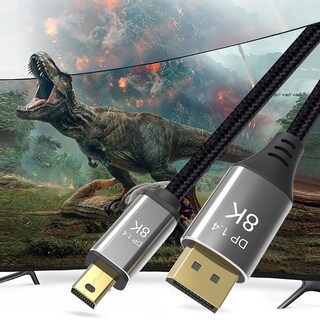 Foto 3 | Foto 3 | Cable Mini Displayport A Displayport 8k 1.4 Hdr - Venta Internacional.
