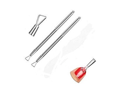 Foto 1 | Foto 1 | Limpiador De Uñas Para Cutículas Woiwo Triangle De Acero Inoxidable X2 - Venta Internacional.