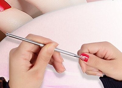 Foto 3 | Foto 3 | Limpiador De Uñas Para Cutículas Woiwo Triangle De Acero Inoxidable X2 - Venta Internacional.