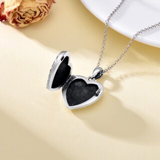 Foto 3 | Foto 3 | Collar Soulmeet Con Medallón En Forma De Corazón Y Pavo Real En Plata De Ley - Venta Internacional.