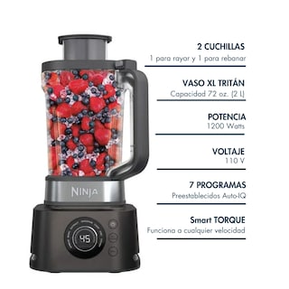 Foto 4 | Foto 4 | Licuadora Ninja Power Blender Ultimate System Co401 Negra Reacondicionada