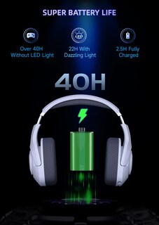 Foto 4 | Foto 4 | Auriculares Inalámbricos Para Juegos Kapeydesi Captain 400 Para Ps5/ps4/pc - Venta Internacional.