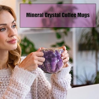 Foto 2 | Foto 2 | Taza De Café Riyhdo De Cristal Mineral De Resina 3d Novedosa Para Bebidas Calientes - Venta Internacional.