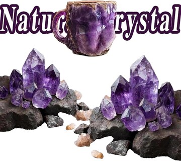 Foto 4 | Foto 4 | Taza De Café Riyhdo De Cristal Mineral De Resina 3d Novedosa Para Bebidas Calientes - Venta Internacional.