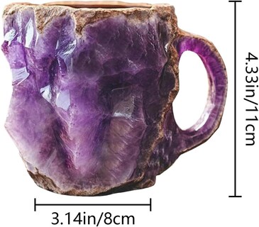 Foto 5 | Foto 5 | Taza De Café Riyhdo De Cristal Mineral De Resina 3d Novedosa Para Bebidas Calientes - Venta Internacional.