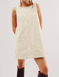 Foto 3 | Foto 3 | Vestido General Tba Corduroy Para Mujer A Line Mini Blanco - Venta Internacional.