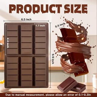 Foto 2 | Foto 2 | Molde De Silicona Morofme Dubai Para Barras De Chocolate 2 Unidades - Venta Internacional.