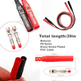 Foto 2 | Foto 2 | Set De Cables De Prueba Para Multímetro Archer Life Hall 1000v 20a - Venta Internacional.