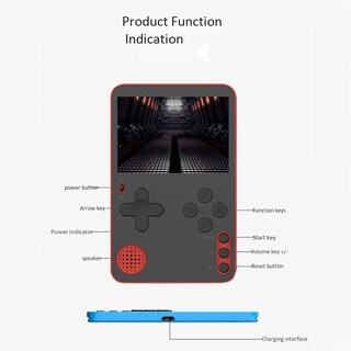 Foto 5 | Foto 5 | Consola De Juegos Portátil 500 Juegos Clásicos Integrados - Venta Internacional.