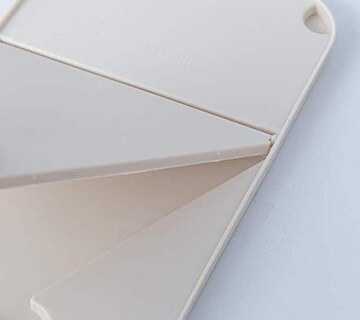 Foto 5 | Foto 5 | Espejo De Maquillaje Woiwo Hd De Escritorio Plegable Blanco Crema - Venta Internacional.