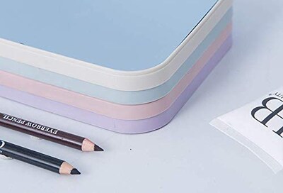Foto 6 | Foto 6 | Espejo De Maquillaje Woiwo Hd De Escritorio Plegable Blanco Crema - Venta Internacional.