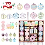 Set De Adornos Navideños Fruasio 70 Unidades Caramelos Coloridos - Venta Internacional.